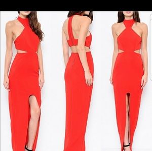 Gorgous red maxi dress only worn once